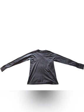 Converse Men's Long Sleeve Crew Tee - Black